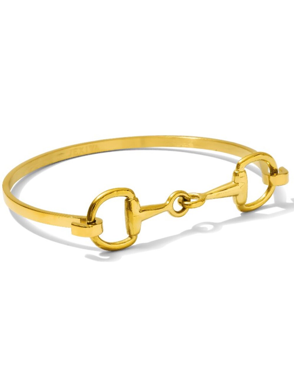 Cuff Bangle Bracelet for Women/Her – Waterproof - Horse Bit - Stainless Steel